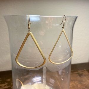 Gold tone Funky Earrings